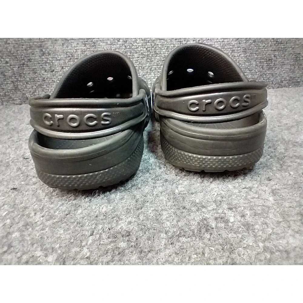 Crocs Kids Classic Clogs Black Mismatched Sizes J1 Spider-Man Batman Jibbitz